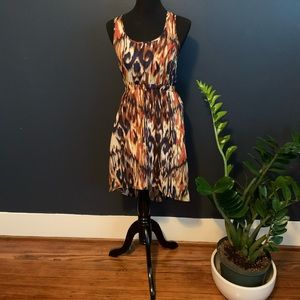 Multi-colored summer dress - S